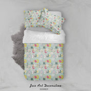 3D Abstract Hand Draw Cartoon Bird Pattern Quilt Cover Set Bedding Set Duvet Cover Pillowcases WJ 3543- Jess Art Decoration