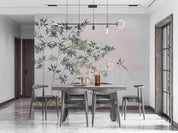 3D Chinese Bamboo Magpie Wall Mural Wallpaper GD 2562- Jess Art Decoration