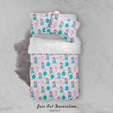 3D Cartoon Animal Little Elephant Pattern Quilt Cover Set Bedding Set Duvet Cover Pillowcases WJ 9710- Jess Art Decoration