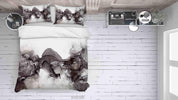 3D Abstract Black Ink Quilt Cover Set Bedding Set Duvet Cover Pillowcases 282- Jess Art Decoration