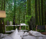 3D Hoh Rain Forest Landscape Wall Mural Wallpaper LQH 218- Jess Art Decoration