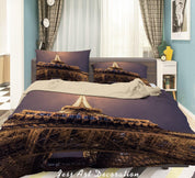 3D Lighting Tower Quilt Cover Set Bedding Set Duvet Cover Pillowcases LXL 301- Jess Art Decoration