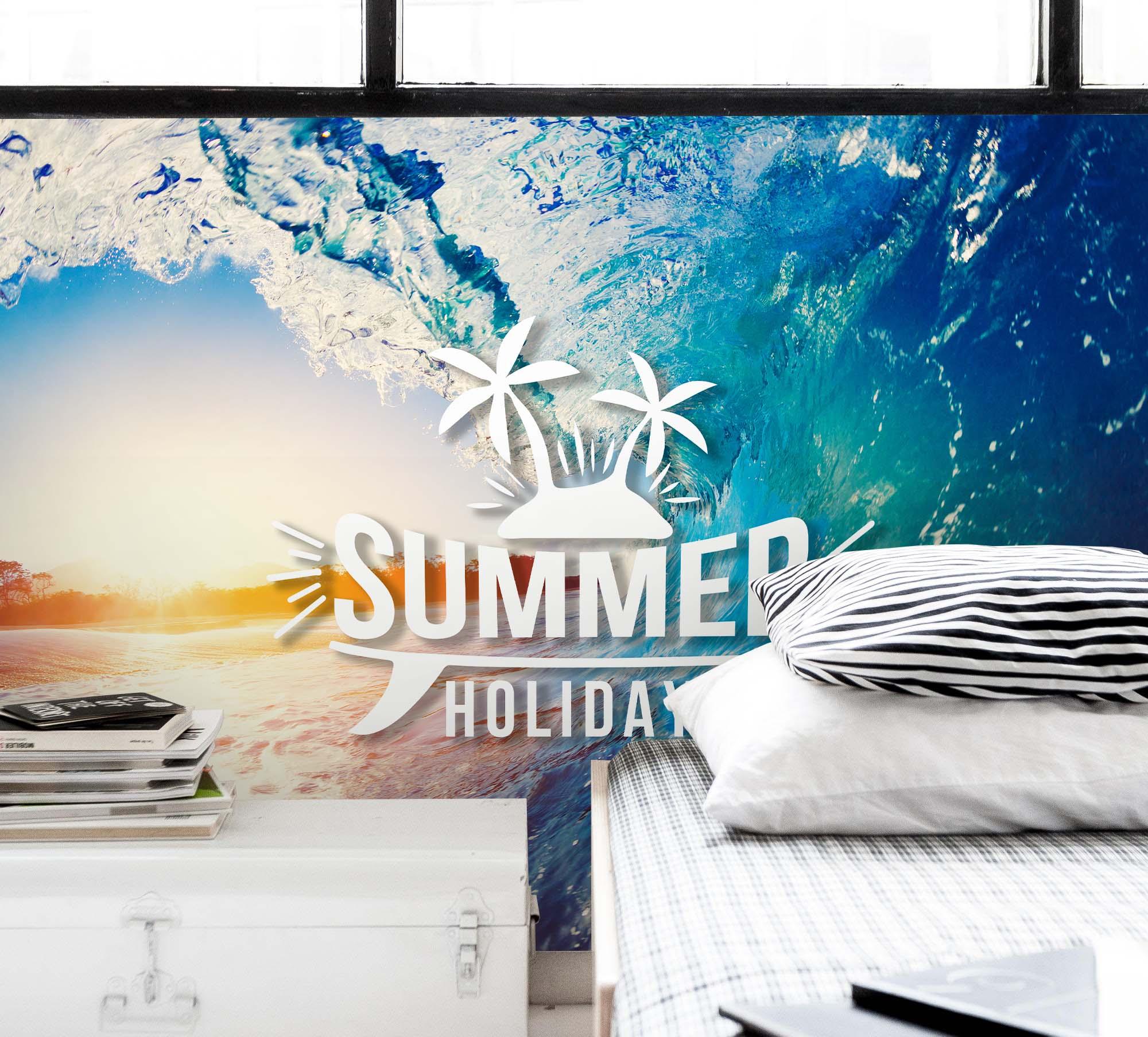 3D Sea Spray Wall Mural Wallpaper 74- Jess Art Decoration