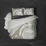 3D Dinosaur Clouds Leaves Quilt Cover Set Bedding Set Pillowcases 18- Jess Art Decoration