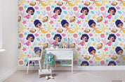 3D Cartoon Mermaid Shell Wall Mural Wallpaper LQH 257- Jess Art Decoration