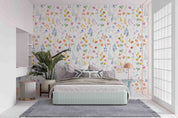 3D Watercolor Floral Wall Mural Wallpaper GD 1676- Jess Art Decoration