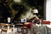 3D Oil Painting Angel Moonlight Wall Mural Wallpaper sww 44- Jess Art Decoration