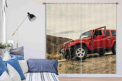 3D Off-Road Vehicle Curtains and Drapes LQH 62- Jess Art Decoration