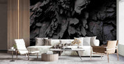 3D Black Rock Texture Wall Mural Wallpaper sww 72- Jess Art Decoration