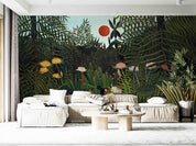 3D Forest Floral Sunrise Wall Mural Wallpaper  SWW  113- Jess Art Decoration