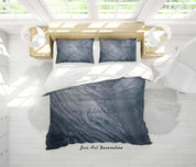 3D Abstract Marble Texture Quilt Cover Set Bedding Set Duvet Cover Pillowcases 158- Jess Art Decoration