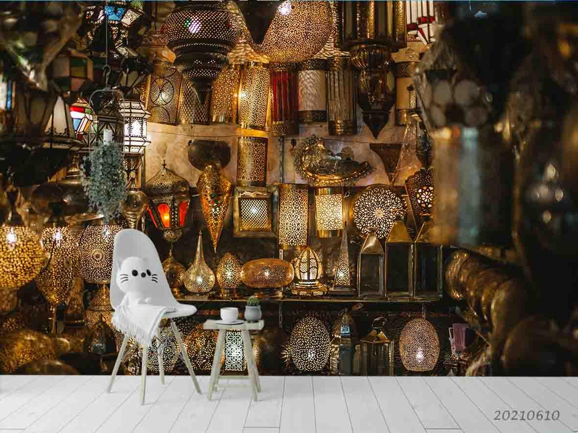 3D  Moroccan Grand Architecture Wall Mural Wallpaper SWW1800- Jess Art Decoration