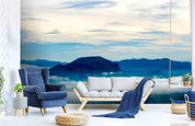 3D Sky Mountain Sea Landscape Wall Mural Wallpaper LQH 434- Jess Art Decoration