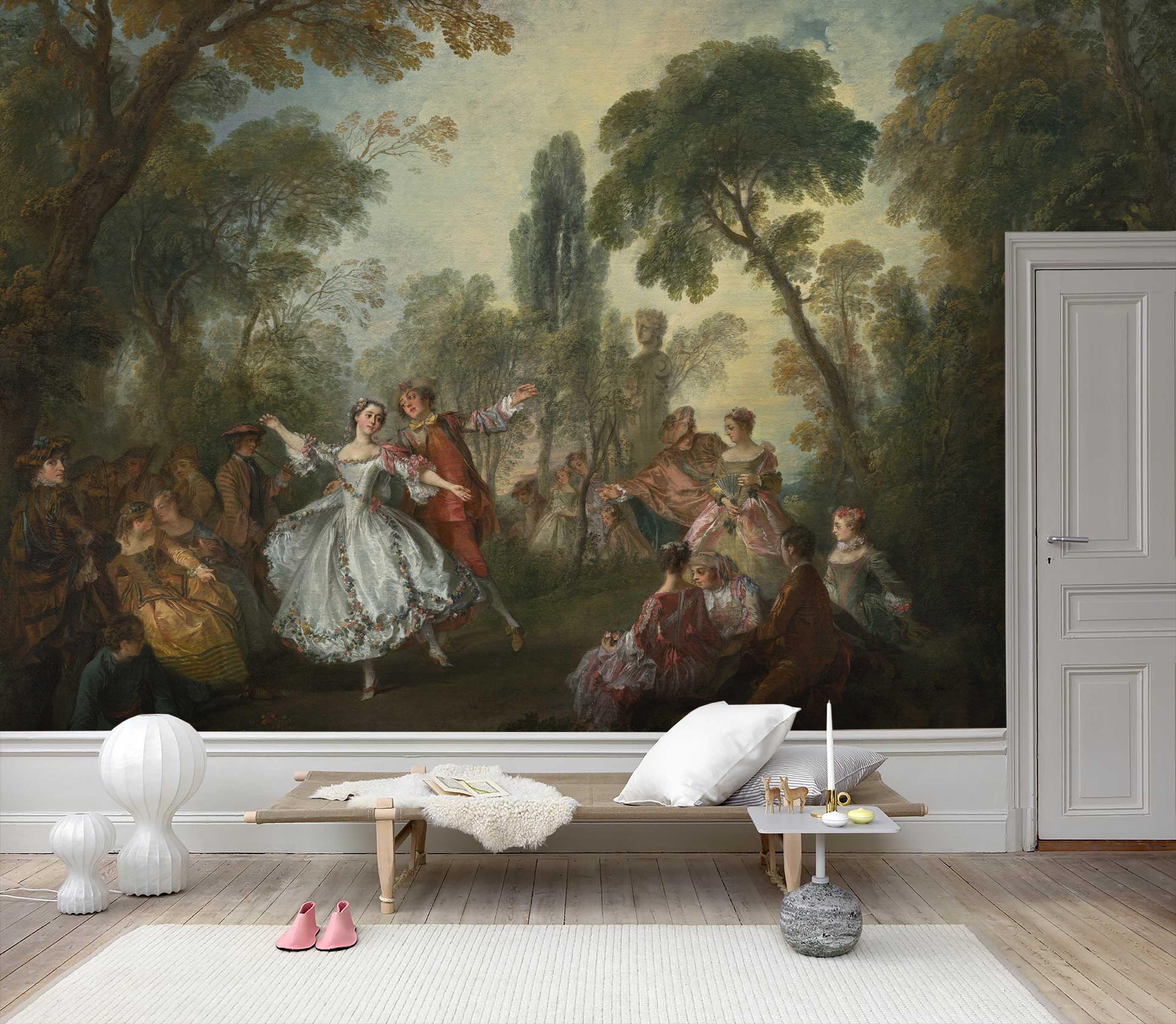 3D European Retro Oil Painting Wall Mural Wallpaper 67- Jess Art Decoration