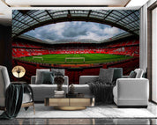 3D UK Old Trafford Football Stadium Wall Mural Wallpaper GD 167- Jess Art Decoration
