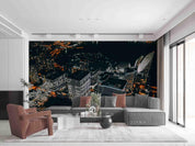 3D Overlooking Night View City Wall Mural Wallpaper SWW4976- Jess Art Decoration