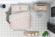 3D Hand Drawn Pink Stripes Stars Quilt Cover Set Bedding Set Duvet Cover Pillowcases 18- Jess Art Decoration