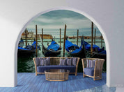 3D Oil Painting Europe Oceans Boat Wall Mural Wallpaper SWW4985- Jess Art Decoration