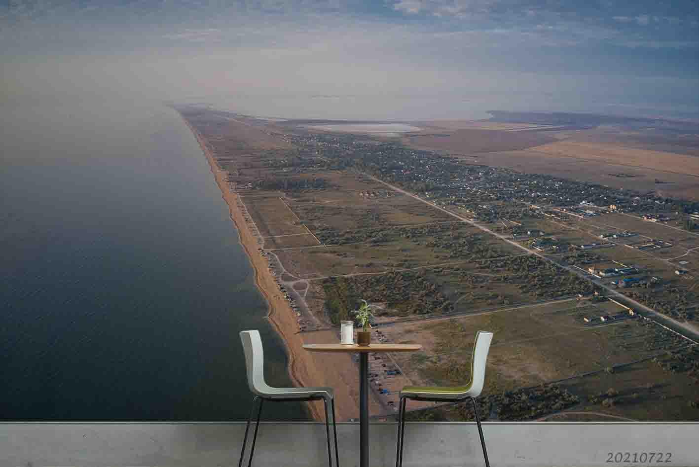 3D Sea Coast Landscape Wall Mural Wallpaper LQH 26- Jess Art Decoration
