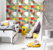 3D White Chrysanthemum Wall Mural Wallpaper 31- Jess Art Decoration
