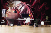 3D Sad Anime Boy sad anime boy portrait mural wall mural wallpaper for teen room - view 3