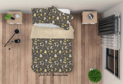 3D Hand Drawn Birthday Party Quilt Cover Set Bedding Set Duvet Cover Pillowcases 14- Jess Art Decoration