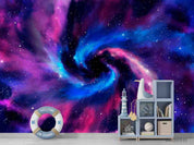 3D Abstract Univers Galaxy Aurora Starry Color Wall Mural Wallpaper SWW754- Jess Art Decoration