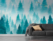 3D Ink Forest Painting Wall Mural Wallpaper GD 3687- Jess Art Decoration