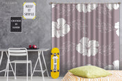 3D Hand Drawn Floral Pink Curtains and Drapes LLL 673- Jess Art Decoration