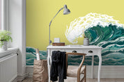 3D Waves Sea  Wall Mural Wallpaper 59- Jess Art Decoration