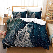 3D Abstract Marble Texture Quilt Cover Set Bedding Set Duvet Cover Pillowcases 12- Jess Art Decoration