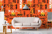 3D Vintage Letter Pattern Wall Mural Wallpaper LXL 1139- Jess Art Decoration
