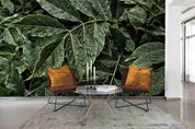 3D Tropics Plant Leaf Background Wall Mural Wallpaper SWW2355- Jess Art Decoration