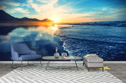 3D blue sky sea sunshine wall mural wallpaper 111- Jess Art Decoration