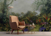 3D Tropical Jungle Landscape Wall Mural Wallpaper LQH 545- Jess Art Decoration