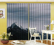 3D Snow Mountain Cloudy Landscape Curtains and Drapes GD 1556- Jess Art Decoration