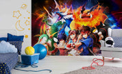 3D Cartoon Dargon Boy Girl Wall Mural Wallpaper WJ 5245- Jess Art Decoration