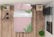 3D Pink Aloe Quilt Cover Set Bedding Set Duvet Cover Pillowcases SF55- Jess Art Decoration