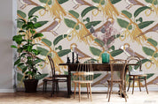 3D Flowers Birds Wall Mural Wallpaper SF66- Jess Art Decoration