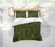 3D Green Forest Landscape Quilt Cover Set Bedding Set Duvet Cover Pillowcases 181- Jess Art Decoration