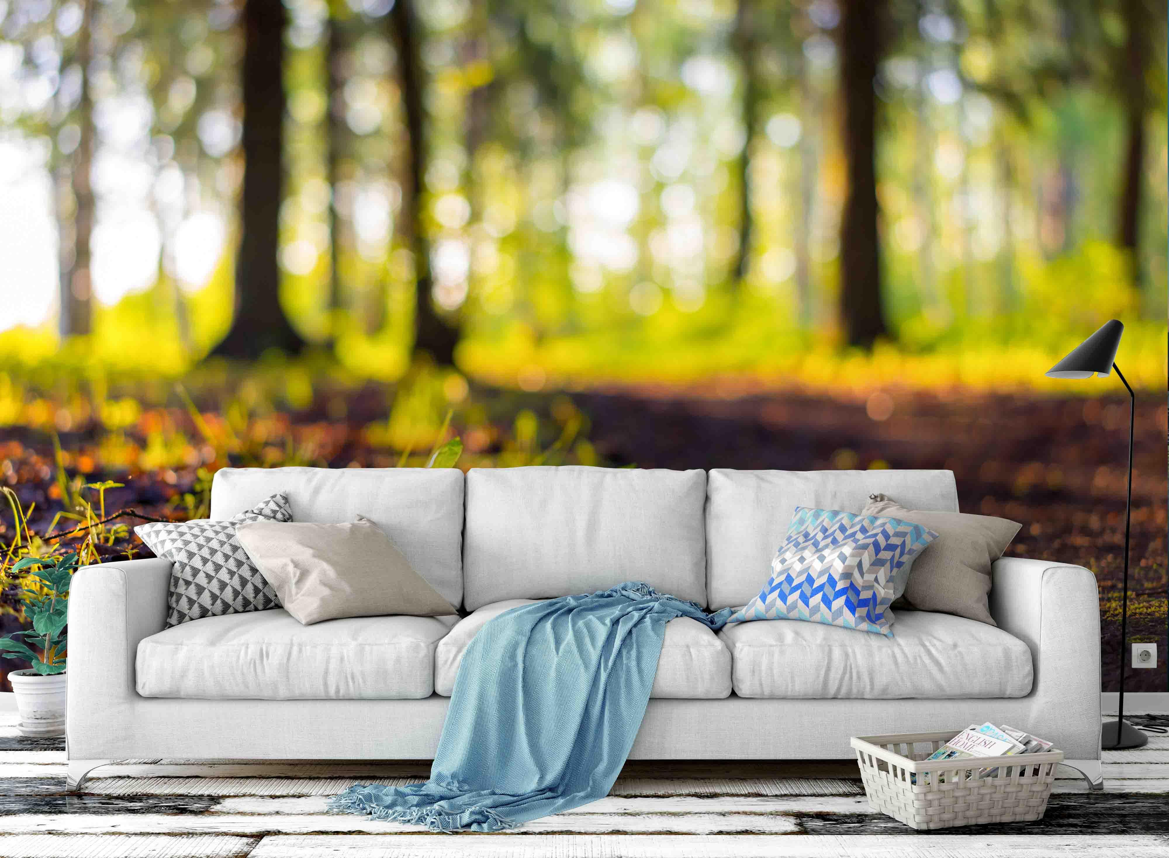 3D Jungle Hazy Wall Mural Wallpaper 58- Jess Art Decoration