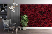 3D Romantic Red Rose Wall Pattern Wall Mural Wallpaper GD 3477- Jess Art Decoration