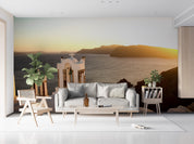 3D Coastal Landscape Sunset Sea Wall Mural Wallpaper GD 2829- Jess Art Decoration
