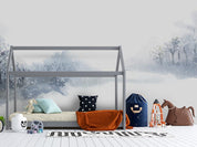 3D Watercolor Winter Forest Wall Mural Wallpaper LQH 157- Jess Art Decoration
