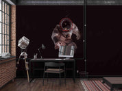 3D Space Astronaut Wall Mural Wallpaper LQH 184- Jess Art Decoration