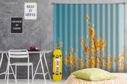 3D Yellow Spring Flower Curtains and Drapes GD 1058- Jess Art Decoration