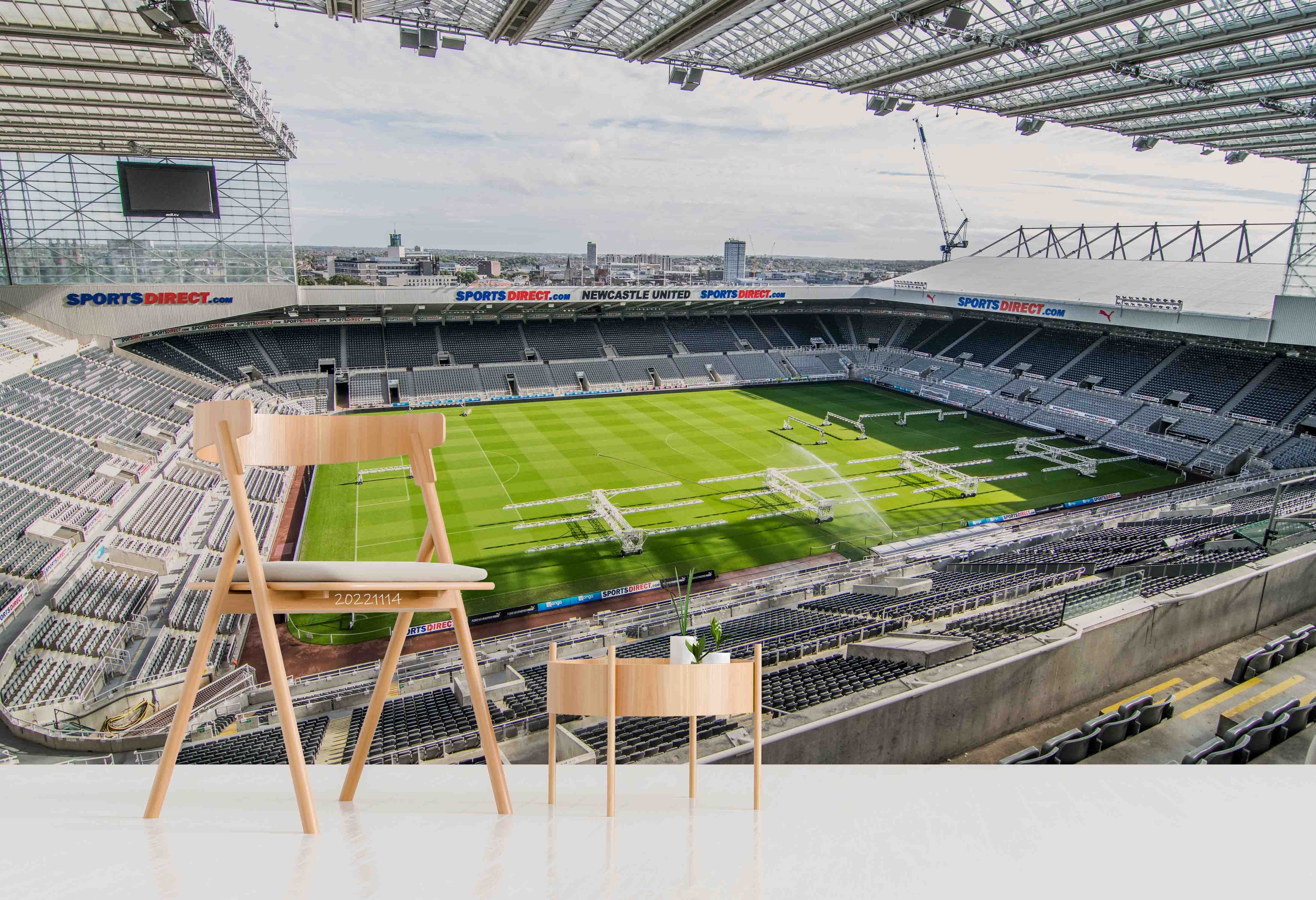 3D St. James Park Stadium Wall Mural Wallpaper GD 215- Jess Art Decoration