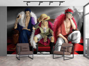 3D Anime Straw Boy anime adventure boy character mural wall mural wallpaper for teen room - view 6