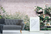 3D Floral Baby's Breath Wall Mural Wallpaper 3808- Jess Art Decoration