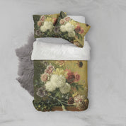 3D Color Flower Oil Painting Quilt Cover Set Bedding Set Pillowcases 47- Jess Art Decoration
